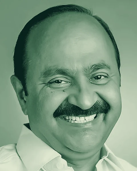 Portrait of V. D. Satheesan, Chief Minister of Kerala